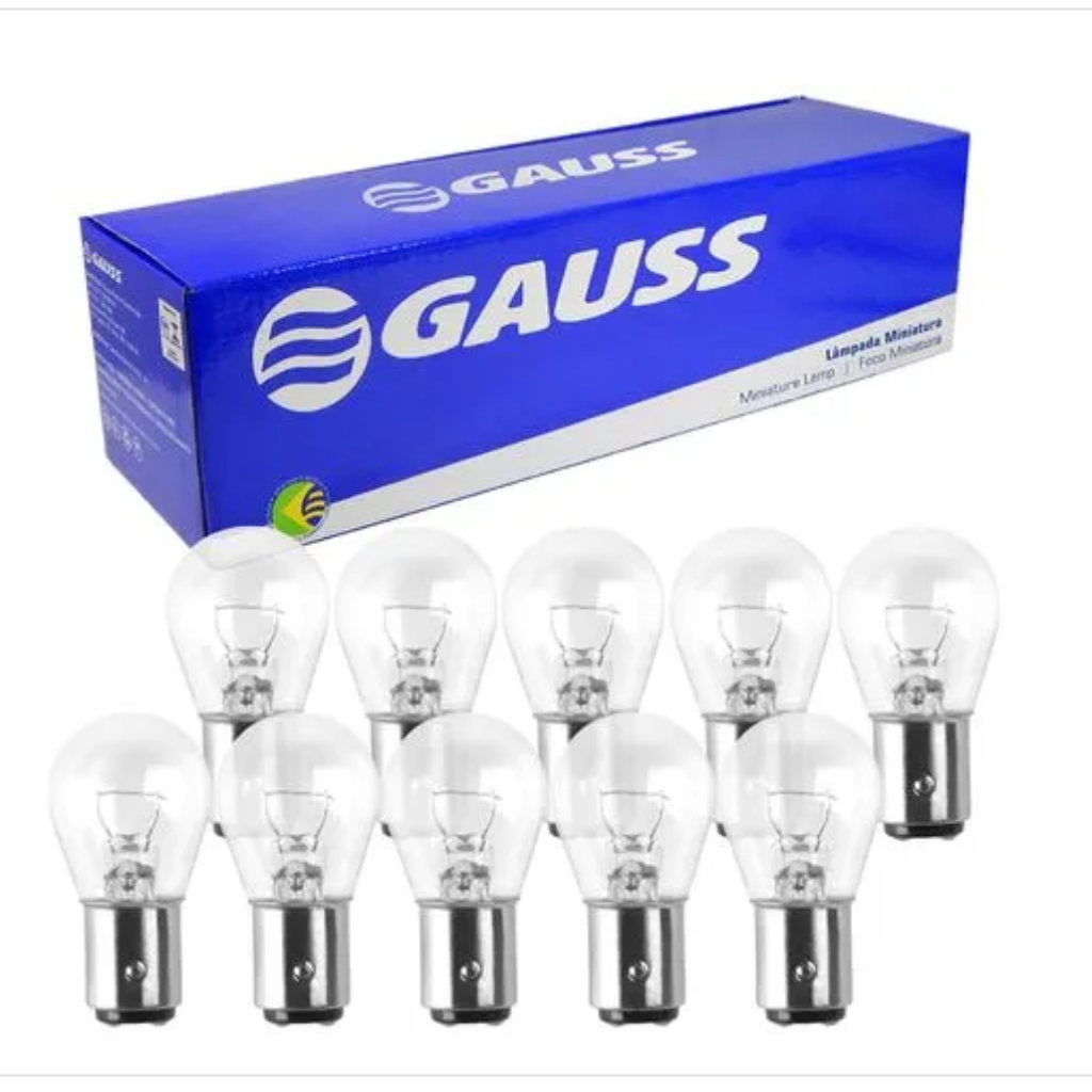 LAMPADA 2P 1034 12V 21/5W GL1034/GAU PINOS DESIGUAIS C-18