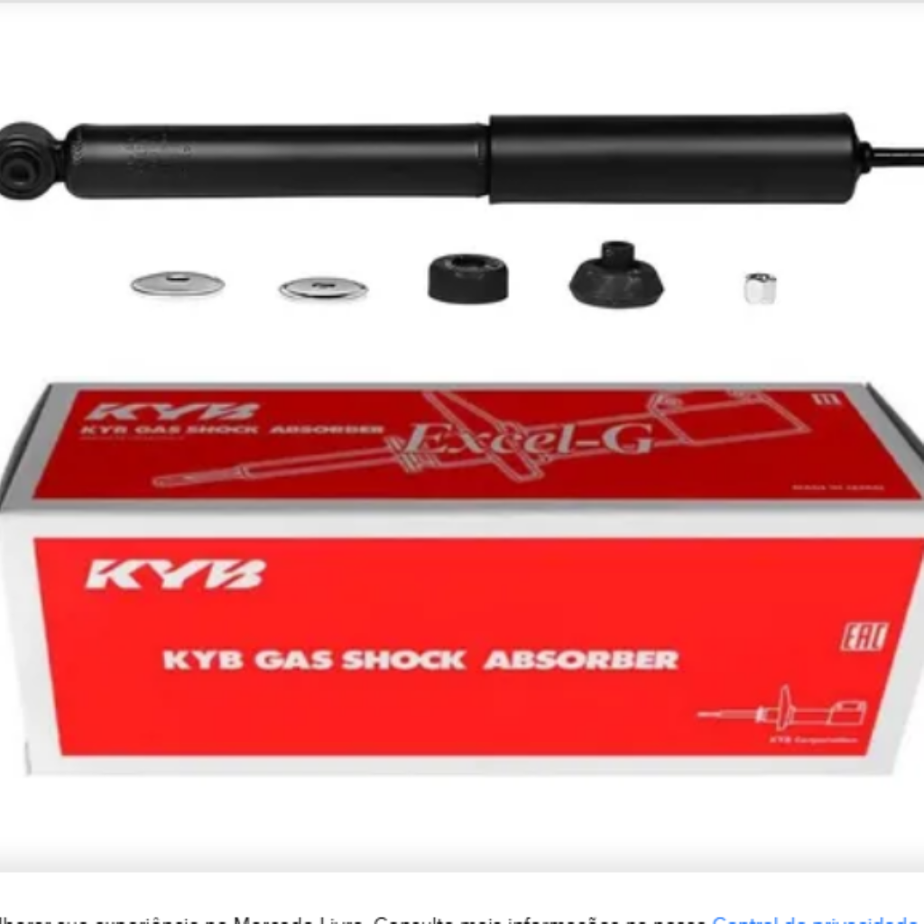 AMORTECEDOR TRAS CELTA 01>15 CLASSIC/CORSA 94>20 PRISMA 07>12 343455 KYB 93310409