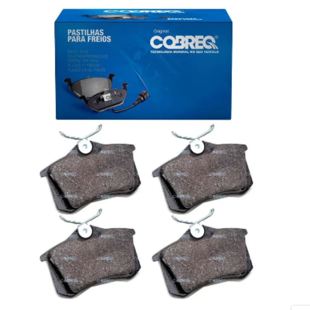 PASTILHA FREIO TRAS A3 GOLF 99>02 PEUGEOT 307 01>12 N884 COB 357698151A GIRLING