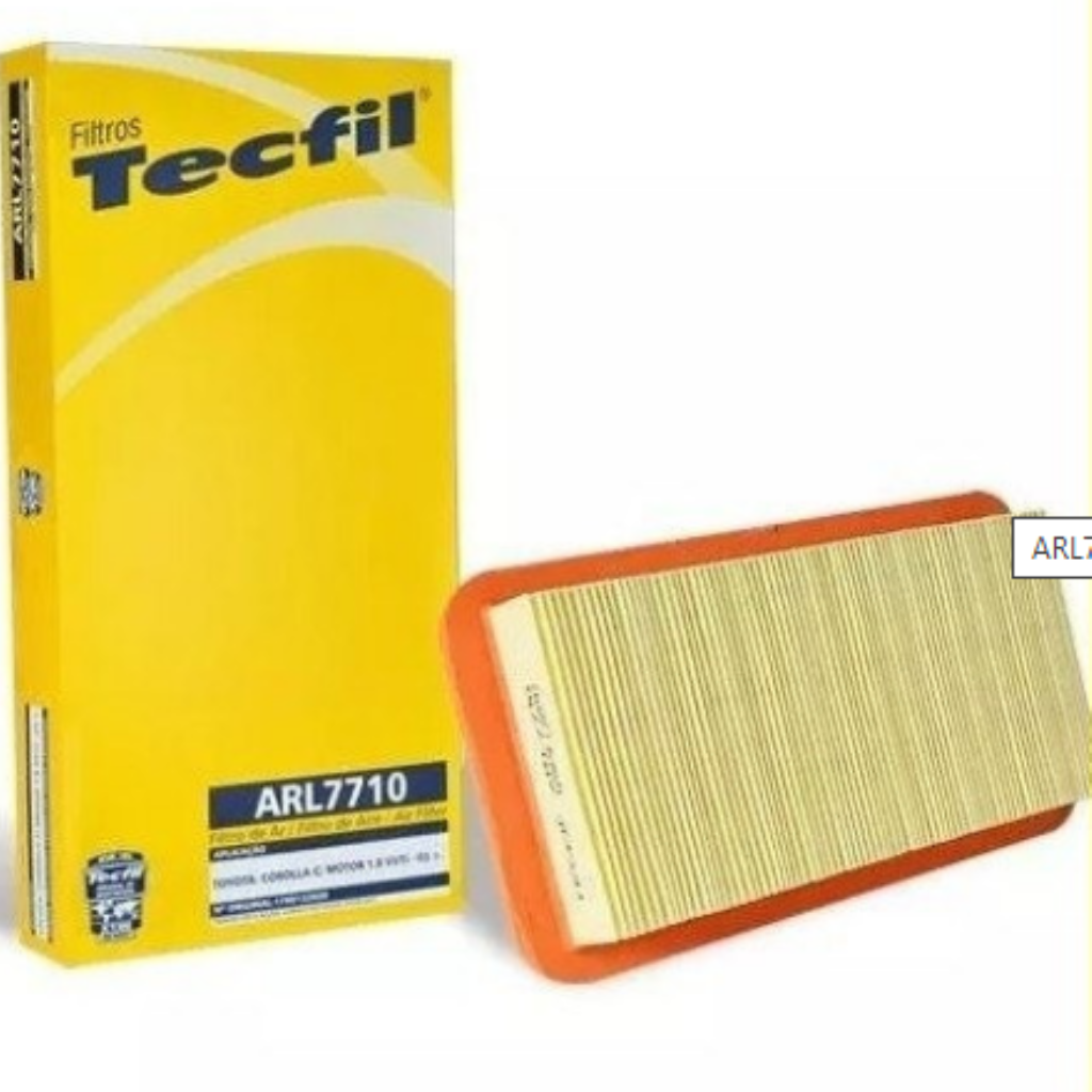 FILTRO AR COROLLA 1.6/1.8/2.0 16V 03>08 ARL7710 TEC 1780122020 B03