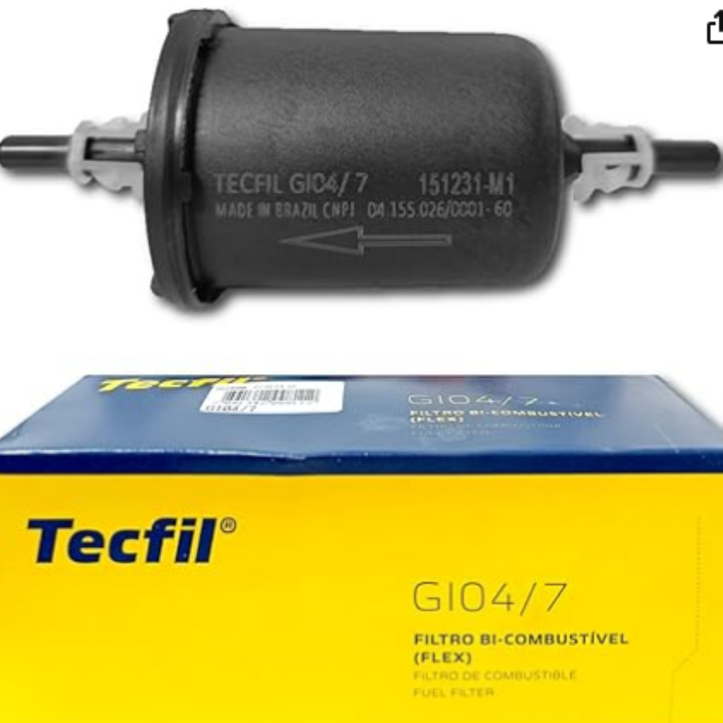 FILTRO COMB CELTA CORSA 94> ETIOS 1.3 1.5 16> PALIO 96> STRADA 1.3 00>23 VIVACE TR4 GI04/7 TEC 51720700 B06