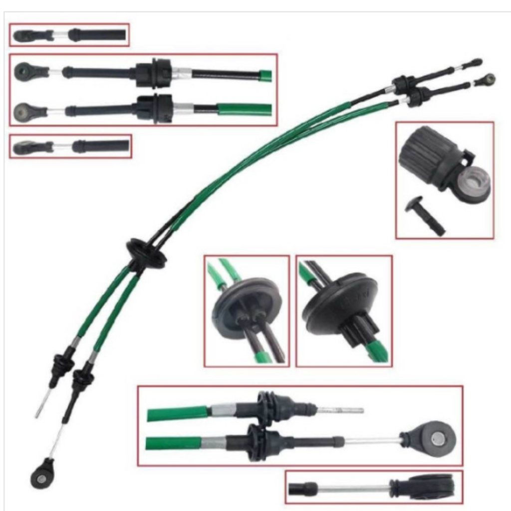 CABOS CAMBIO ENG SELEÇ CELTA CORSA CLASSIC 05>13 JG GM271I EFR 93386267 C CONECTOR 1150 1060MM