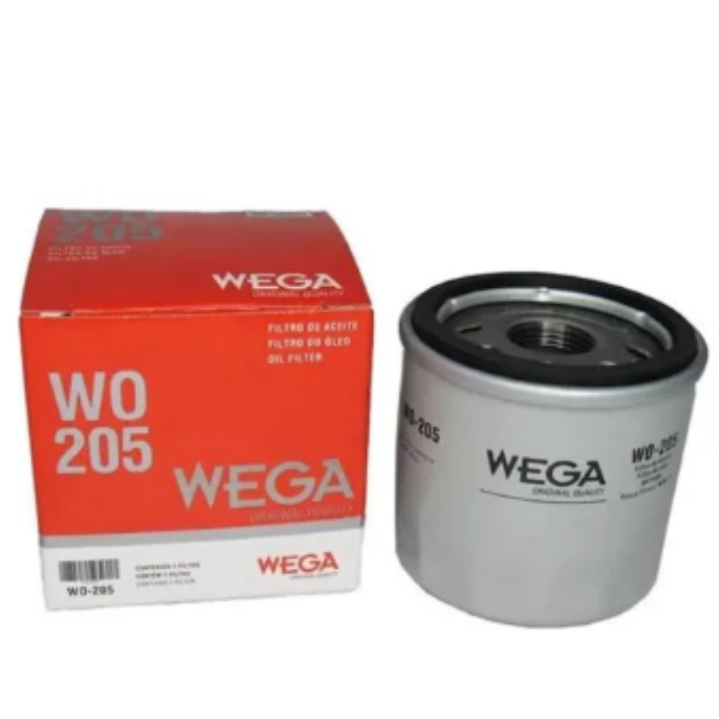 FILTRO LUB CLIO 1.0 8V 97>03 1.0 16V 00>09 SAND 1.0 07>14 VERSA 1.0-1.6 12>18 WO205 WEG 7700112686 B08