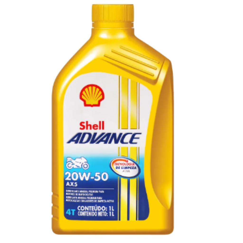 OLEO MOTOR 20W50 MOTOCICLETA 4T FLEX 1L SL 45297905 SHELL