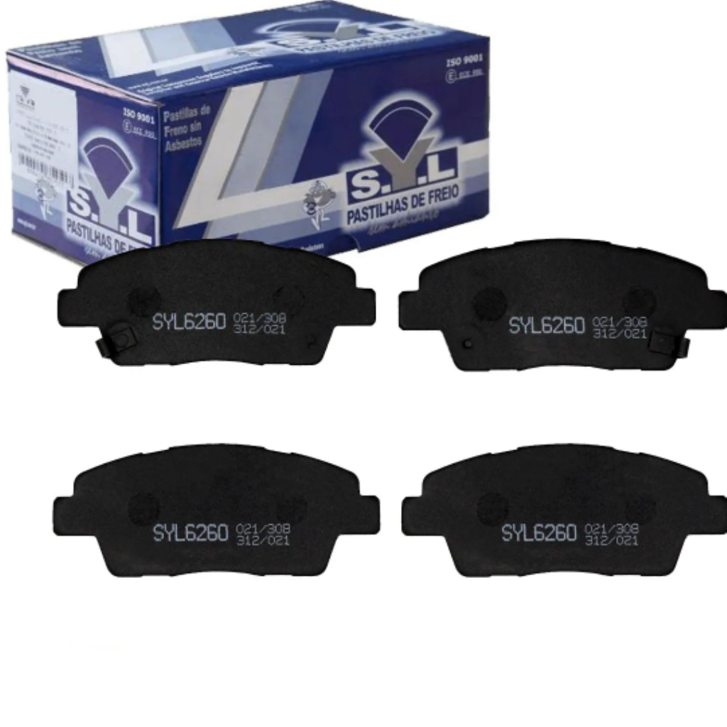 PASTILHA FREIO HB20 1.0 12>25 6260 SYL 581011SA00 AKEBONO F-28