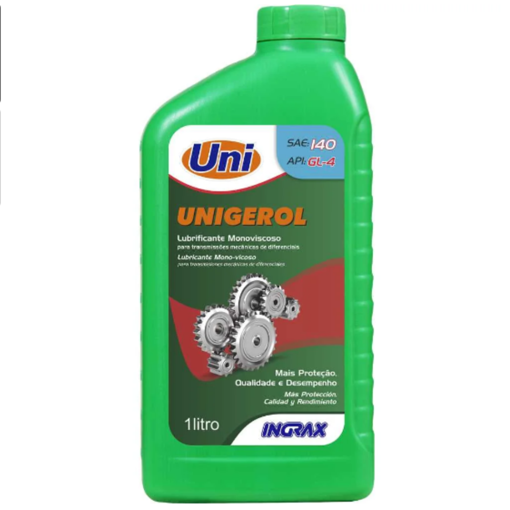 OLEO LUB UNIGEROL SAE 140W API GL4 1LT 11370 UNI