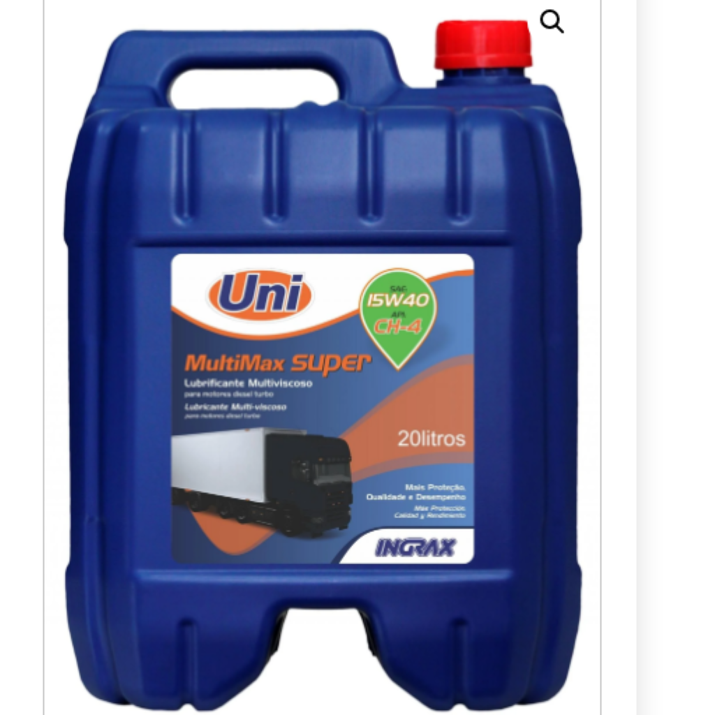 OLEO LUB 15W40 MOTOR DSL 20L MULTIMAX SUPER ASP TURBO 10258 UNI