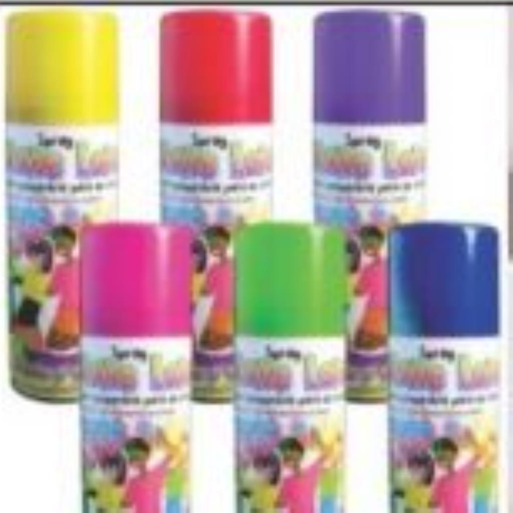 TINTA SPRAY LARANJA TEMPORÁRIA PARA CABELO MAKE LOKO 120ML