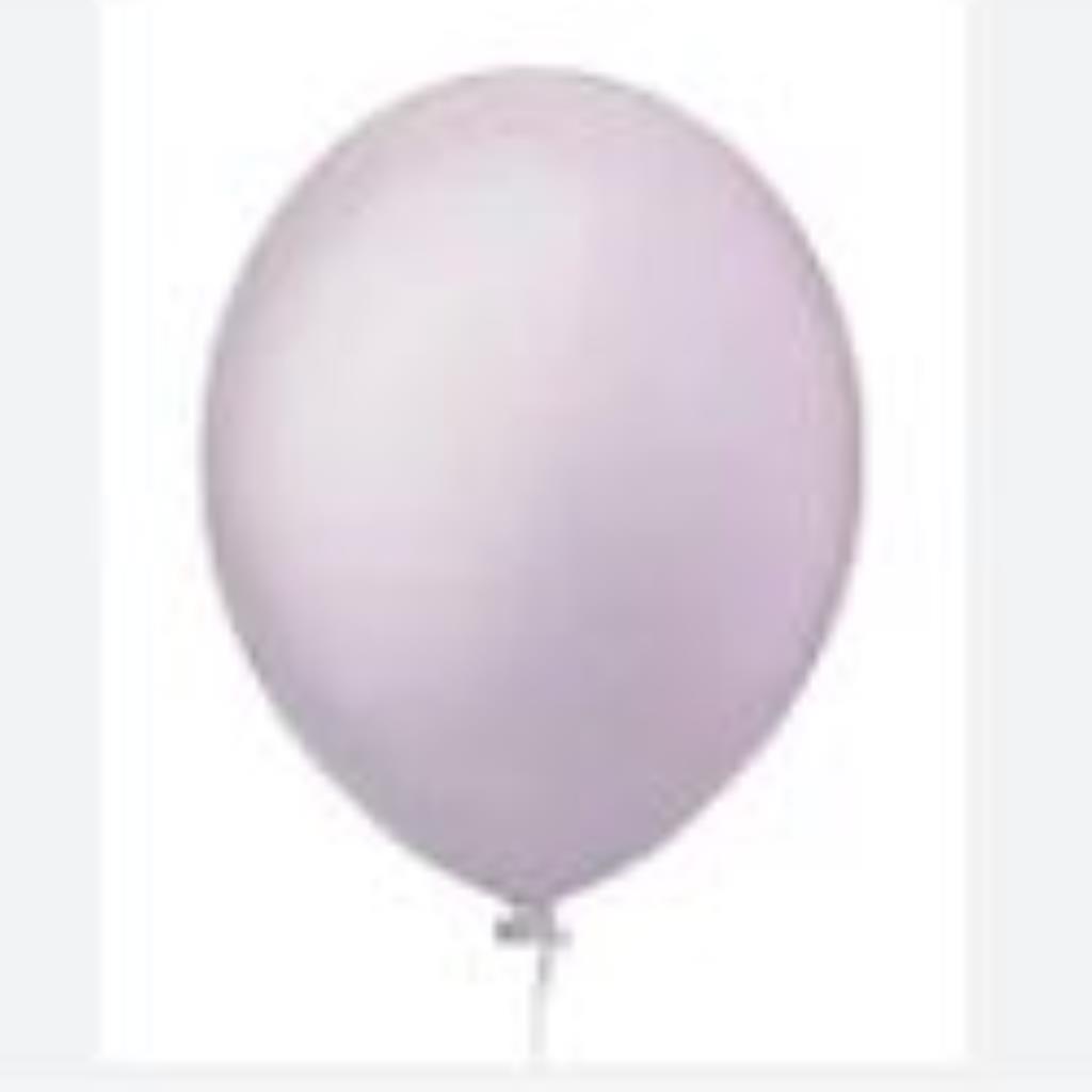 BALAO REDONDO 8 LISO LILAS BEBE C/50