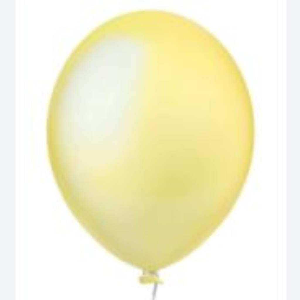 BALAO REDONDO 8 LISO MARFIM C/50