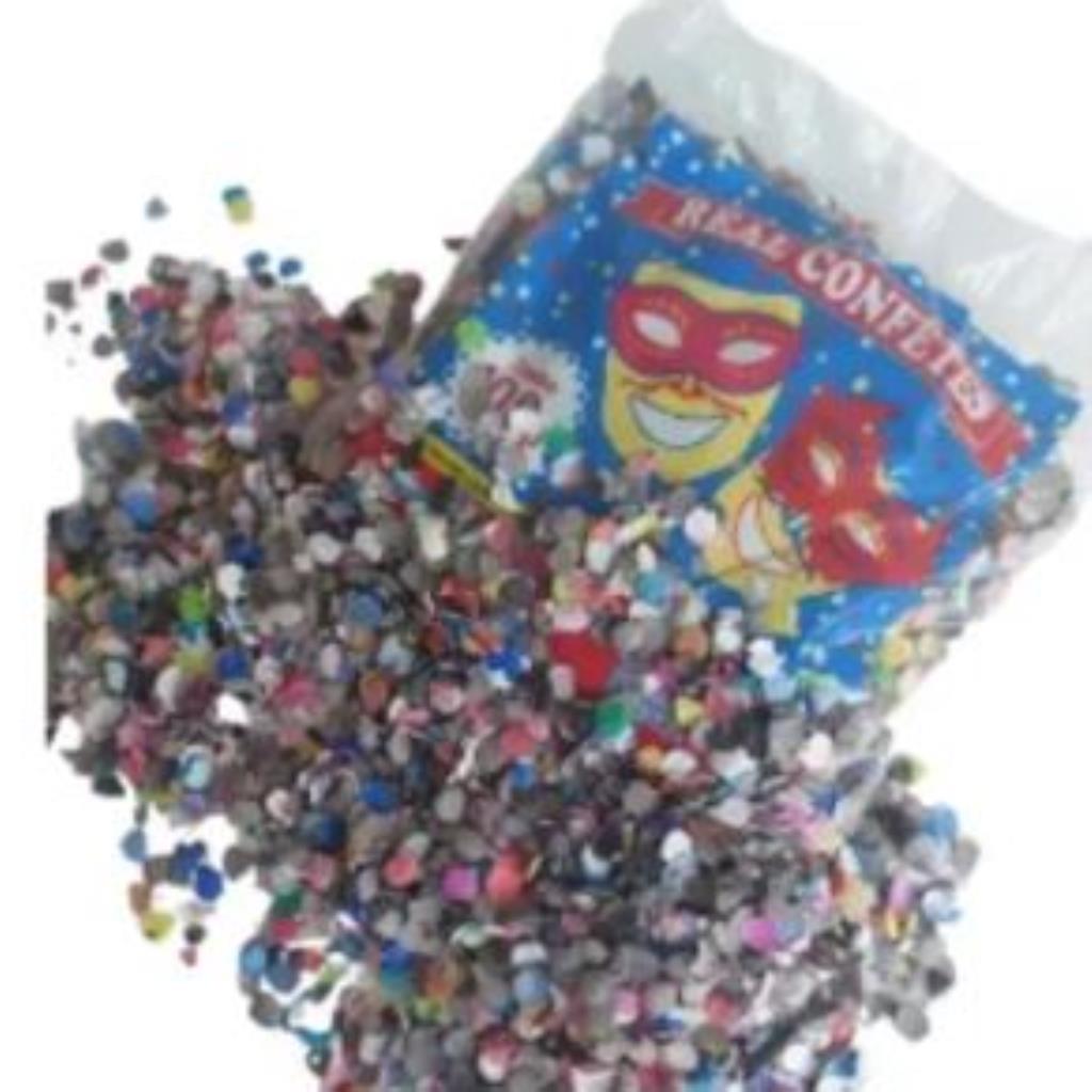 CONFETE PAPEL COLORIDO 01x100g REAL CONFETES