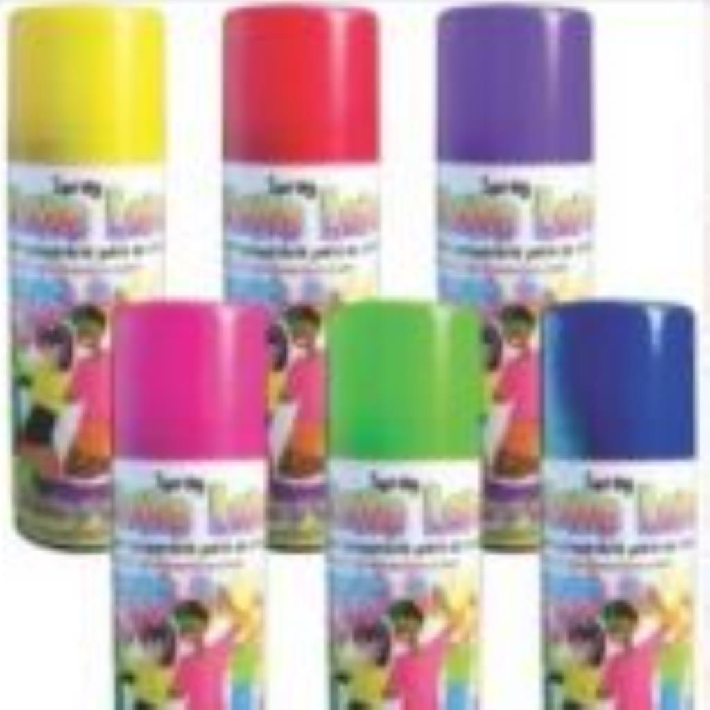 TINTA SPRAY AZUL TEMPORÁRIA PARA CABELO MAKE LOKO 120ML