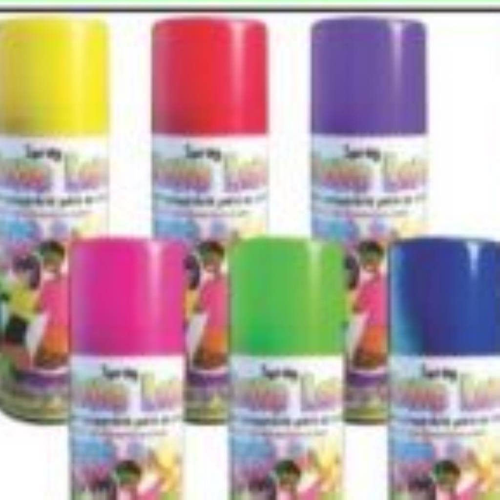 TINTA SPRAY VERDE TEMPORÁRIA PARA CABELO MAKE LOKO 120ML