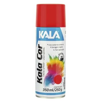 TINTA SPRAY USO GERAL VERMELHO 350ML - KALA