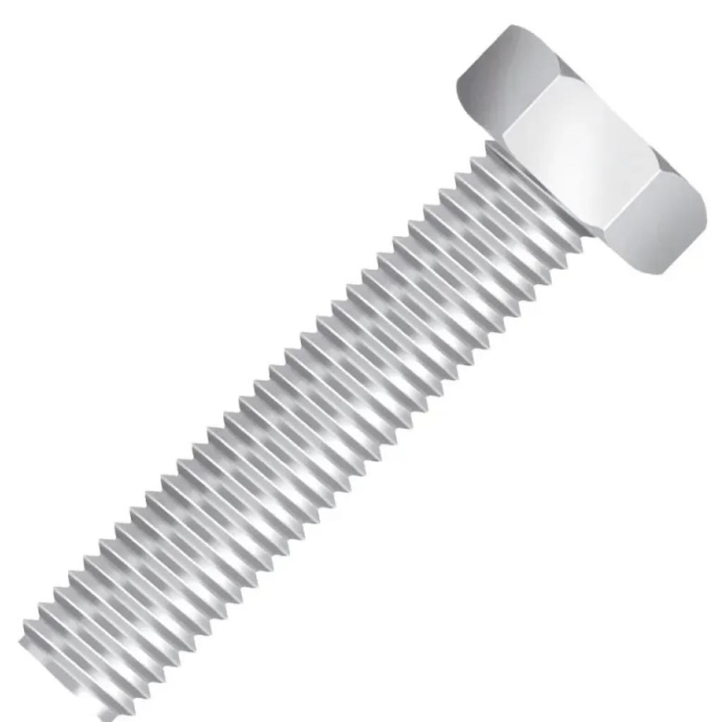 PARAFUSO SEXT 5/16 X2 ZINCADO BCO CH 1/2"  - CISER