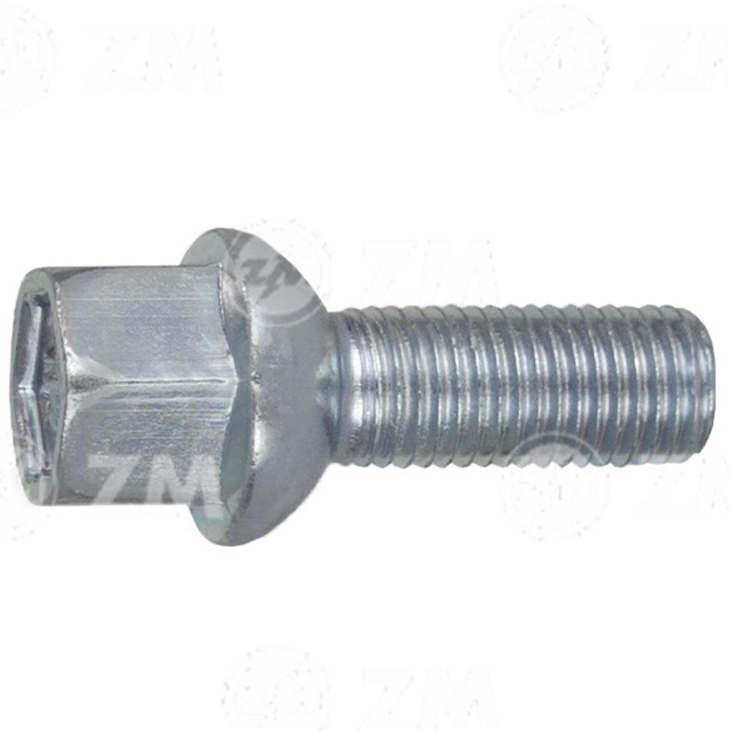 PARAFUSO DE RODA 12X28X1.5 CH 17MM - 3001201 ZM - GOL / SANTANA