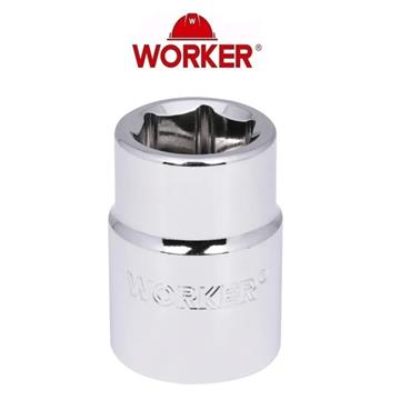 SOQUETE SEXTAVADO ENCAIXE 3/4" 19MM - WORKER