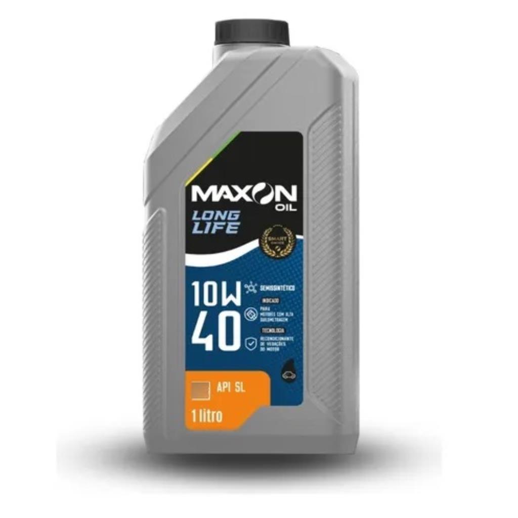 OLEO SEMISSINTETICO 10W40 SL 1L - MAXON OIL LONG LIFE