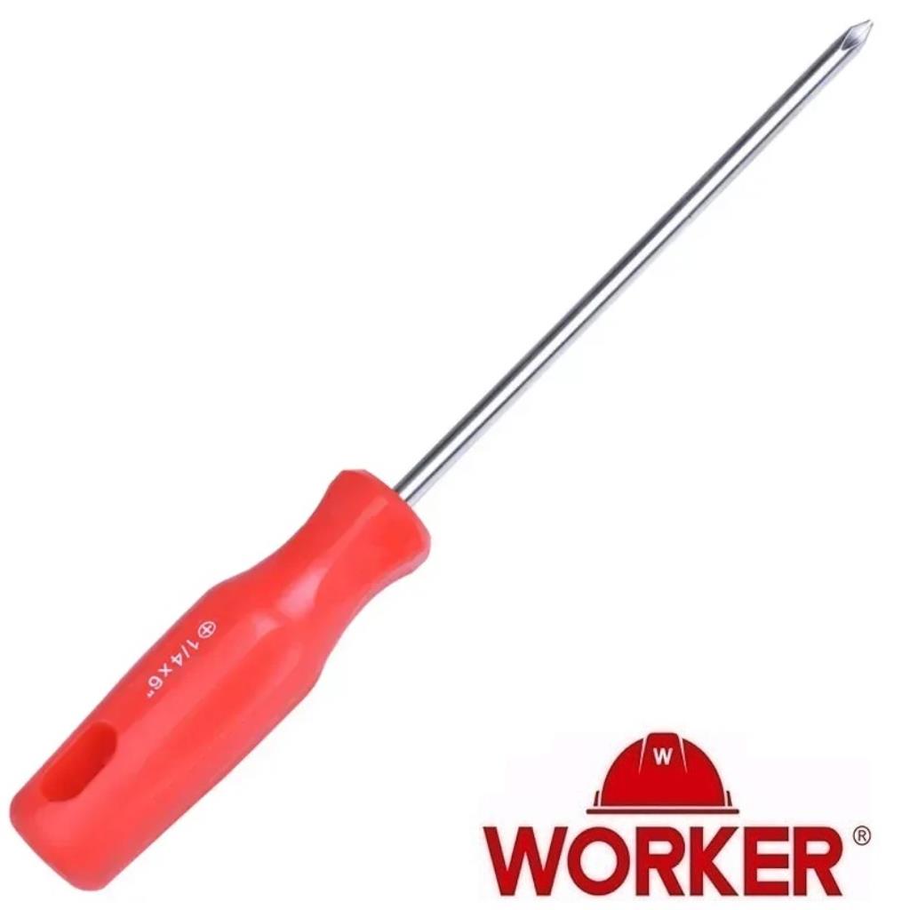 CHAVE PHILLIPS 1/4X6" - WORKER