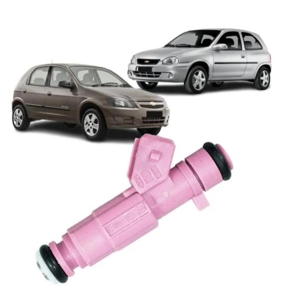 BICO INJETOR 4 FUROS ROSA - GI9298 GAUSS - CORSA/CELTA 1.0 FLEX