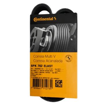 CORREIA 6PK0762ELAST GIR ALT - CONTINENTAL - GOL VOYAGE 1.0 1.6 C/AR C/DH 07/