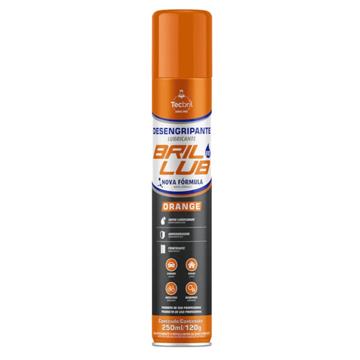 DESENGRIPANTE SPRAY BRIL LUB FIT ORANGE 250ML - TECBRIL