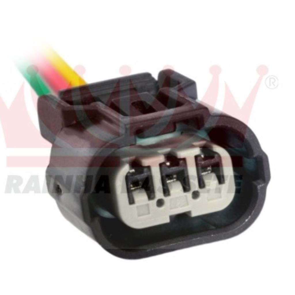 CHICOTE CONECTOR SENSOR OLEO / MAP / ROTACAO 3 VIAS - ETE5380 RANHA DAS SETE - CITY / FIT / CRV / ACCORD / NEW CIVIC