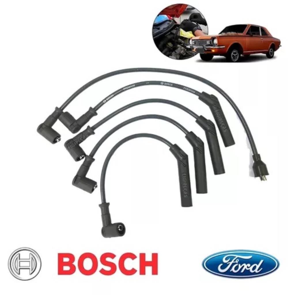 CABOS DE VELA S/PINO - 9295080016 BOSCH - CORCEL I II 1.4 1.6 PAMPA 1.6 81/93