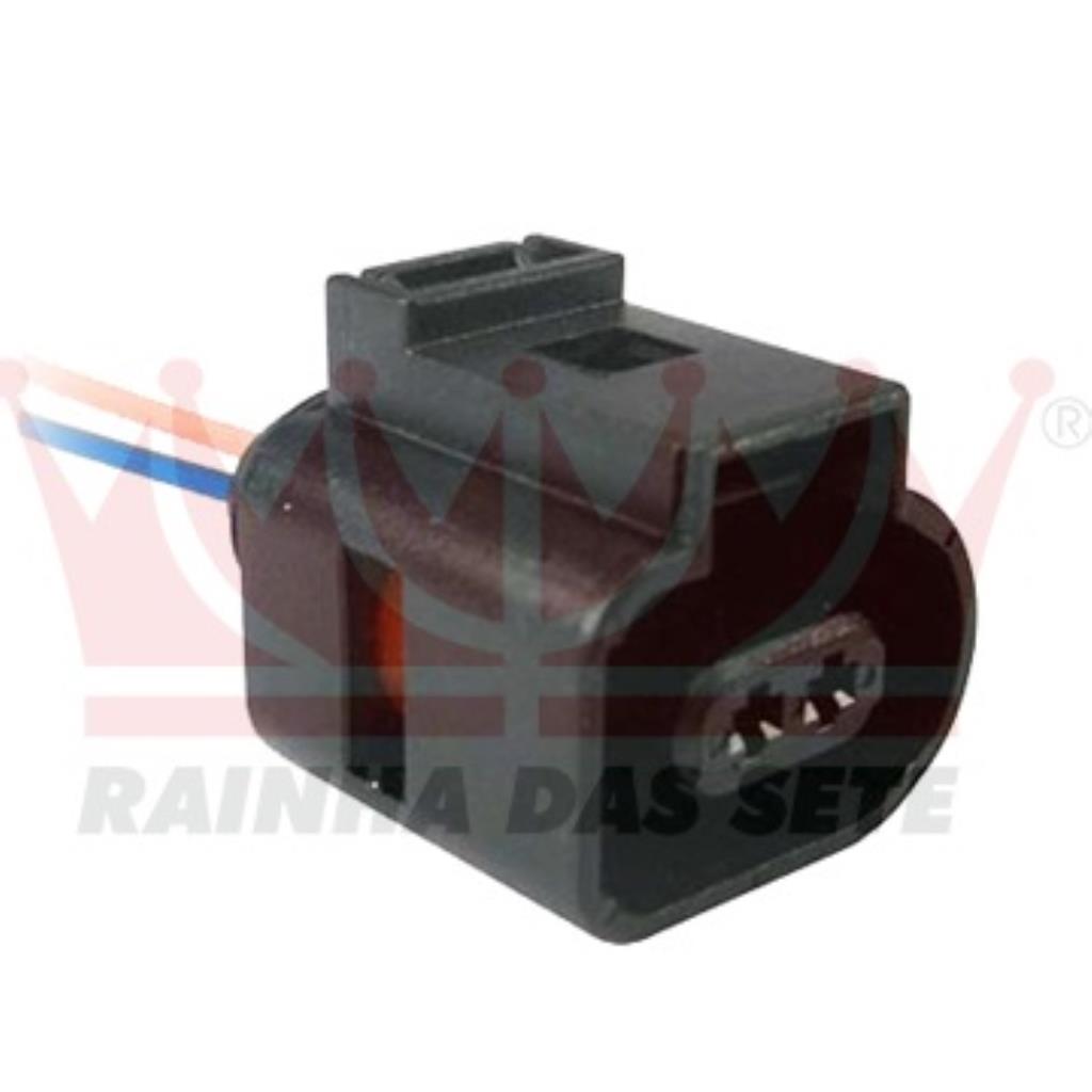 CHICOTE CONECTOR INTERRUPTOR LUZ DE RE / TEMPERATURA 2 VIAS - ETE7798 RAINHA DAS SETE - GOL FOX PARATI