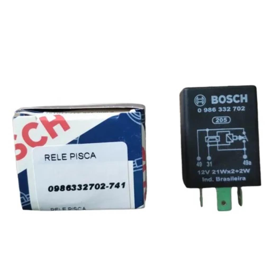 RELE PISCA 3 TERM 12V - 0986332702 BOSCH (DNI1103)