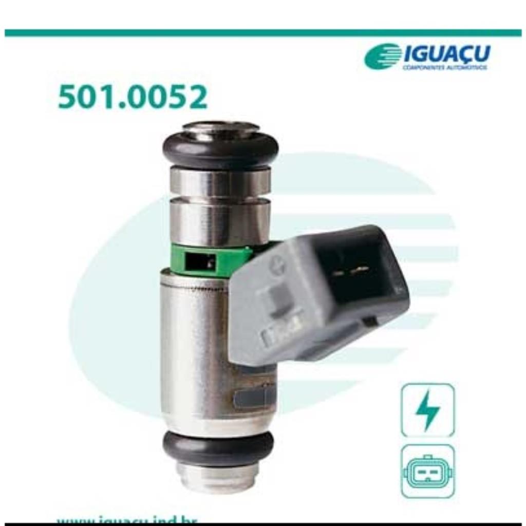 BICO INJETOR 4 FUROS VERDE - IG052 IGUACU - PALIO FLEX 1.0 09/12