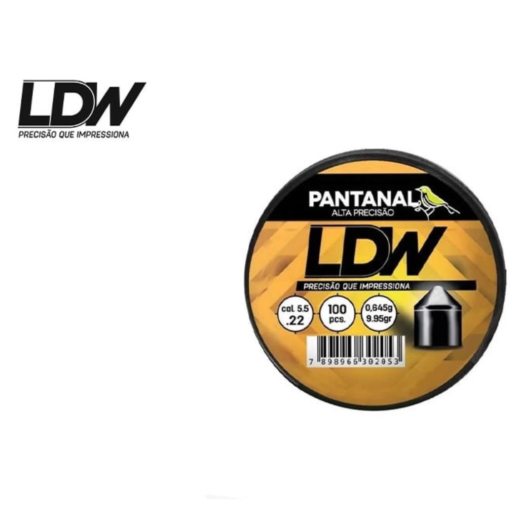 CHUMBINHO ESPINGARDA 5.5 PANTANAL C/125 - LDW