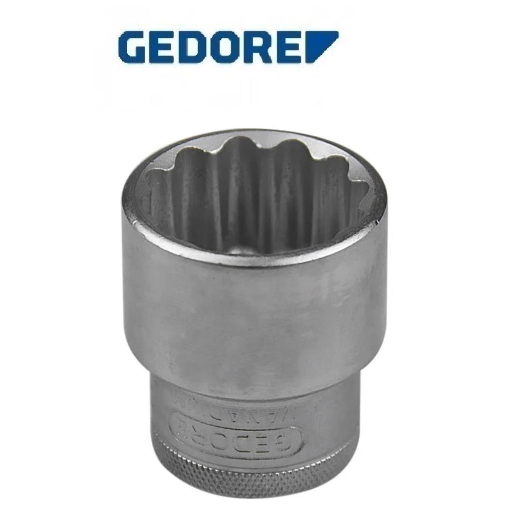 SOQUETE ESTRIADO ENCAIXE 1/2" 28MM - GEDORE