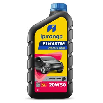 OLEO MINERAL 20W50 API SL 1L - IPIRANGA F1 MASTER