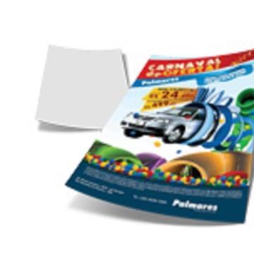 PANFLETO COUCHÊ 80G SEM VERNIZ 150X210MM - 4X0 - 100unid - PD813