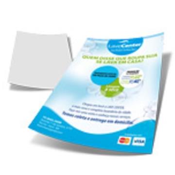 PANFLETO COUCHÊ 80G SEM VERNIZ 150X210MM - 4X0 - 200unid - PD816