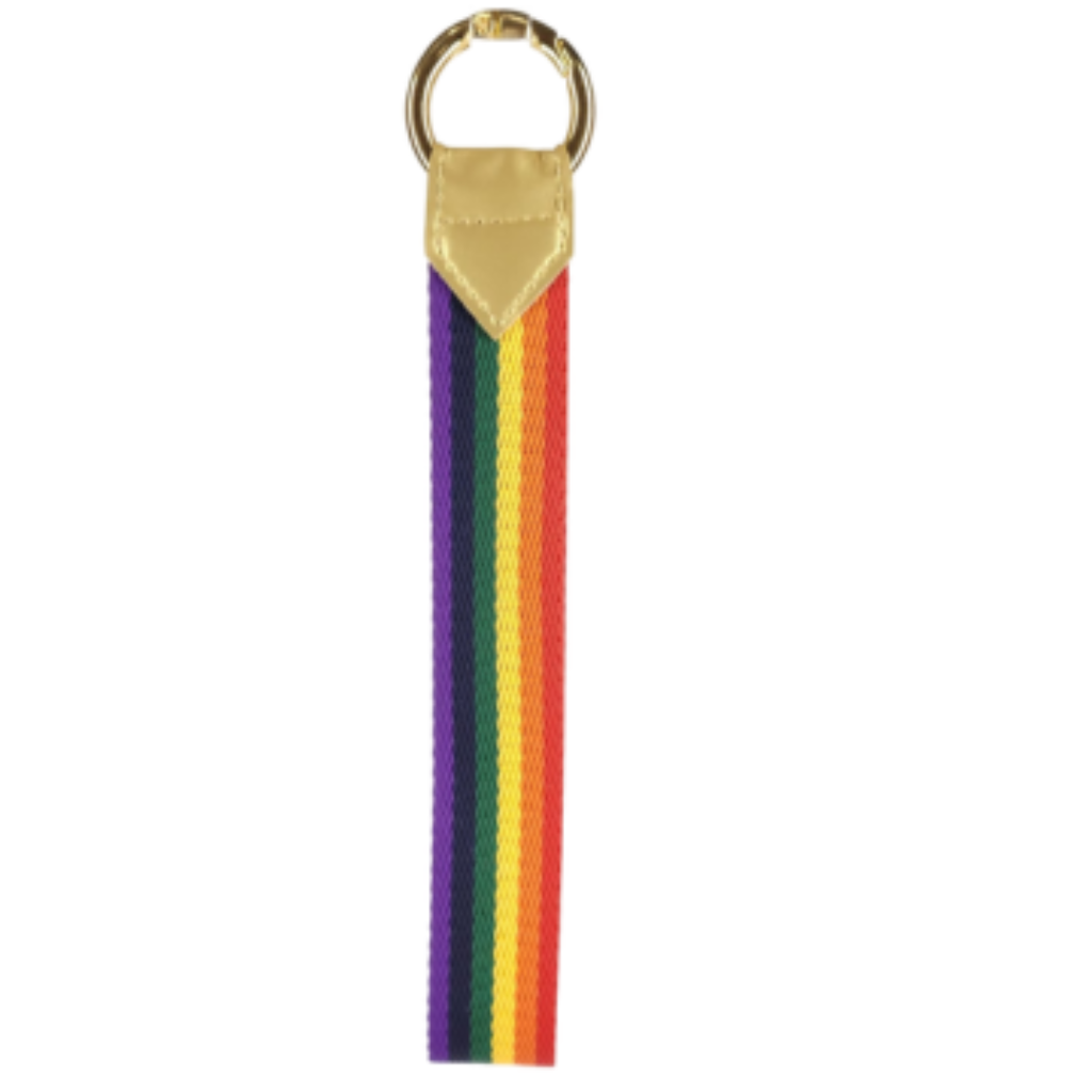 ALÇA DE PUNHO (ARCO IRIS  / DOURADO) PU