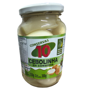 CEBOLINHA CONSERVAS 10 PD300G PL550G (CX C/15 UN.)