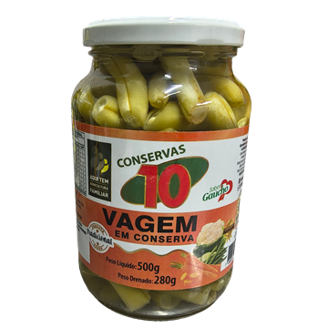 VAGEM CONSERVAS 10 PD280G PL500G (CX C/15 UN.)