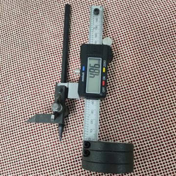 Traçador de Altura Digital 80 mm c/Acessório para Lápis/Caneta