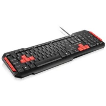 Teclado Multimídia Multilaser Gamer Red Keys USB - TC160