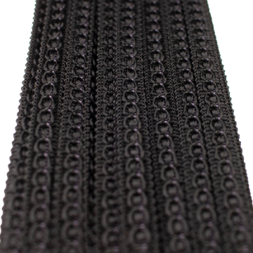 PASSAMANARIA SAO JOSE 7050 10 MTS X 9 MM PRETO