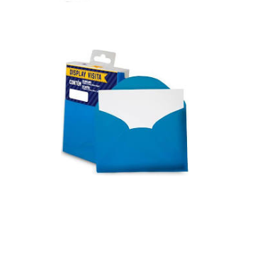 CARTÃO VISITA C/ENVELOPE AZUL 3038R