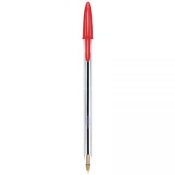 CANETA BIC CRISTAL VERMELHA 1.0 mm
