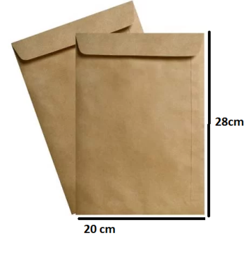 E50 ENVELOPE 200MM X 280MM KRAFT