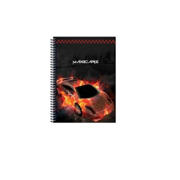 CADERNO ESPIRAL MAXIMA MAXCARS 96FLS