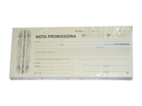 TALÃO NOTA PROMISSÓRIA 50 FLS