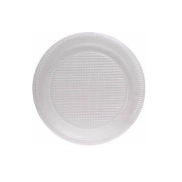 PRATO DESCARTAVEL BRANCO 15 CM C/10