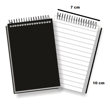 CADERNETA ESPIRAL 64FL