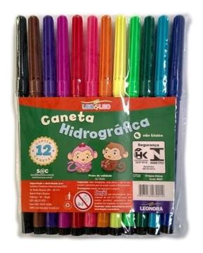CANETAS HIDROGRAFICAS C/12 LEO E LEO